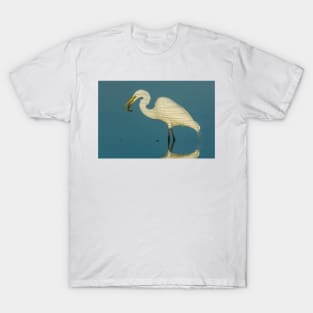 Great Egret with Shrimp T-Shirt